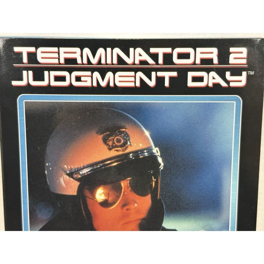 NECA Terminator 2 T-1000 Motorcycle Cop Action Figure Reel Toys Boxed